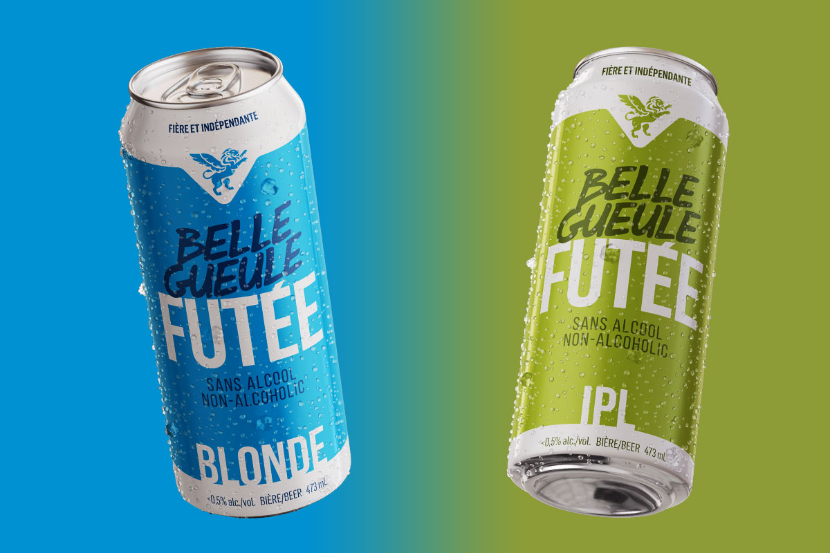 Les bières sans alcool Belle Gueule se refont une beauté